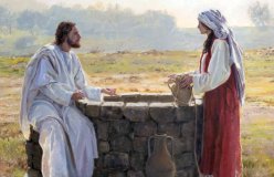 Jesus and the woman at the Well