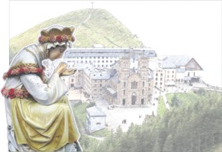 Image: Mary weeping at La Salette