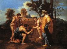 Poussin's Arcadian Shepherds