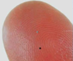 Hitachi mu-chip tiny RFID tag